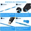 Kuject Crimp Connector Set of 100 Cable Connectors Butt Connector