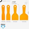 DEKOR Plastic Putty Knife Set - 4 pieces - Paint