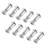 Jersvimc 10 Pair(20 Piece) M6x16mm Hex Drive Socket Cap Bolt