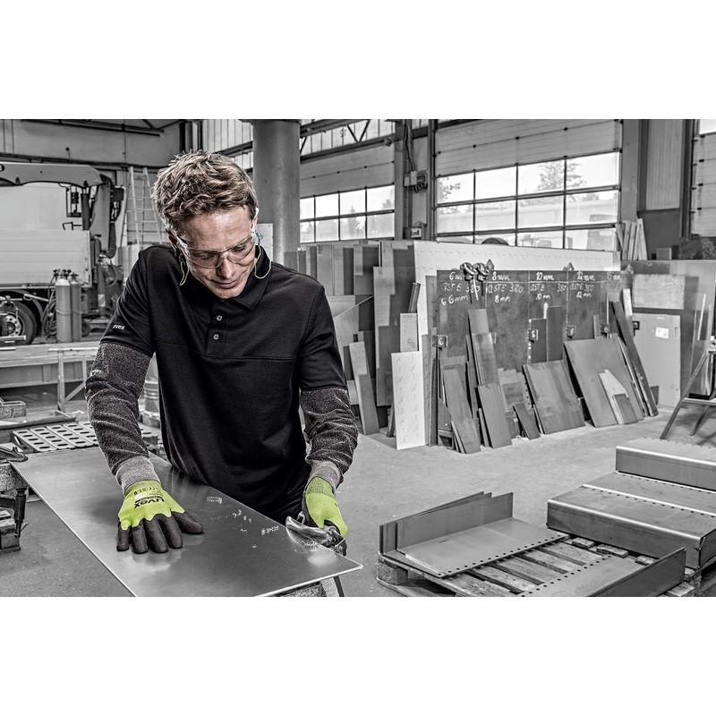 Uvex D500 Foam Cut Protection Gloves with Grip Coating Size