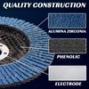 Flap Discs 115mm 80 Grit Grinding Discs T29 for Angle
