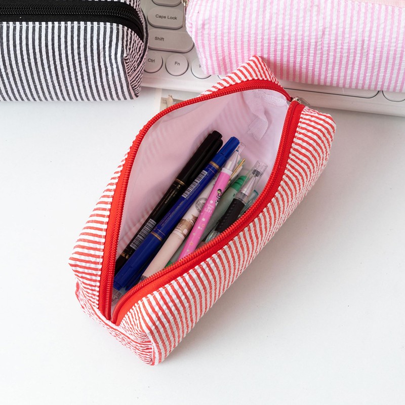 Cute Pencil Case Capacity Pencil Pouch Aesthetic Pen Bag Office