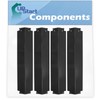 4-Pack BBQ Grill Heat Shield Plate Tent Replacement Parts for