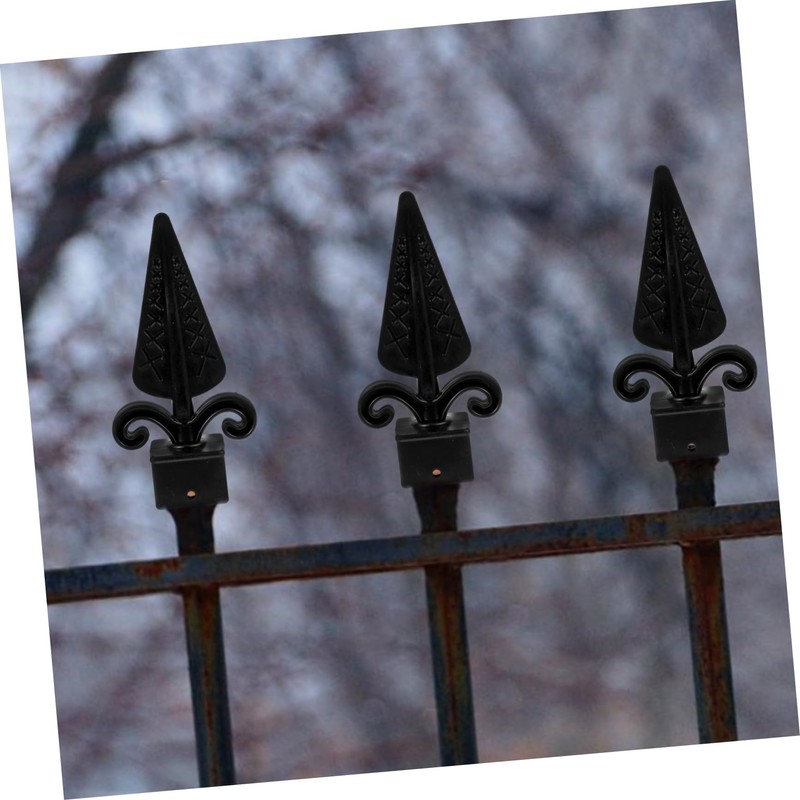 FOYTOKI 10Pcs Fence Post Caps Decorative Covers for Garden Durable