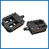 A ABSOPRO Black Aluminum Alloy MTB Bike Non-slip Folding Platform