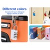 Kellegour 8 pieces combination lock 4 digit padlock with combination