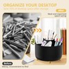 Desk Organiser, 360°Rotating Pen Holder Pen Pot, Makeup Brush Holder