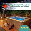CANADIAN SPA CO. Whirl Pool Filter Open, 336 x 127