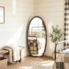 JJUUYOU Irregular Wall Mirror Asymmetrical Bathroom Mirrors for Wall 40"X20"