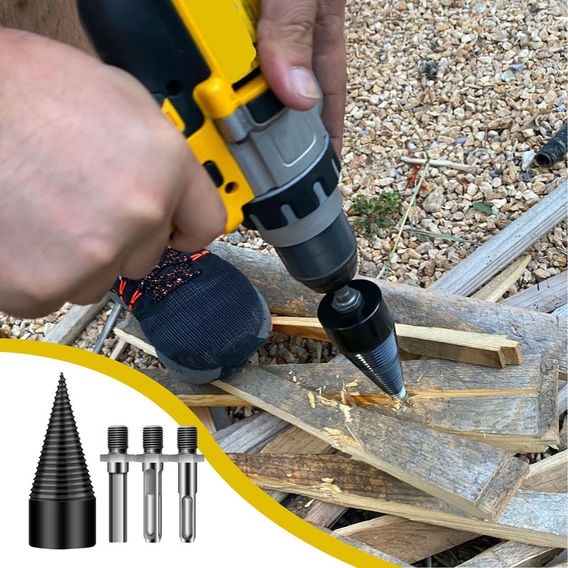 Log Splitter Drill Bit | Easy Split Drill Bit with