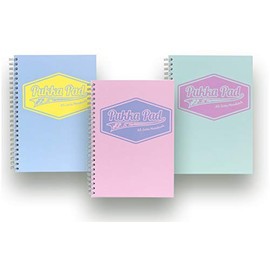 Pukka Blue A5 Jotta Notebook Wirebound Pastel Colour
