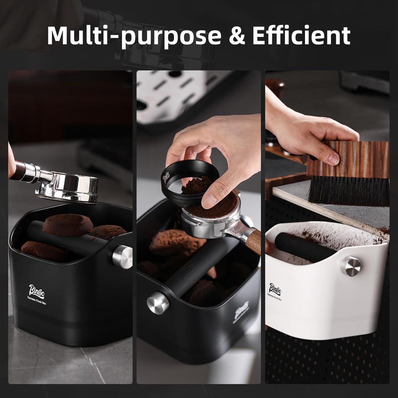 Espresso Knock Box - Bincoo Espresso Machine Knock Box/Espresso Grounds