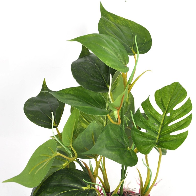 DMZK 30 cm Erba in Plastica Verde,Pianta Acquatica Artificiale Pianta