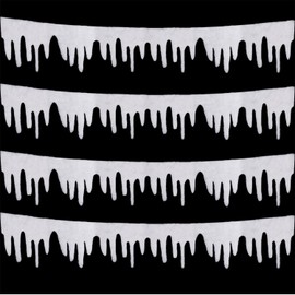 AOVNA 4 Pack 36 by 120 cm Icicle Fringe Icicle Borders Icicle Garland for Christmas Decoration