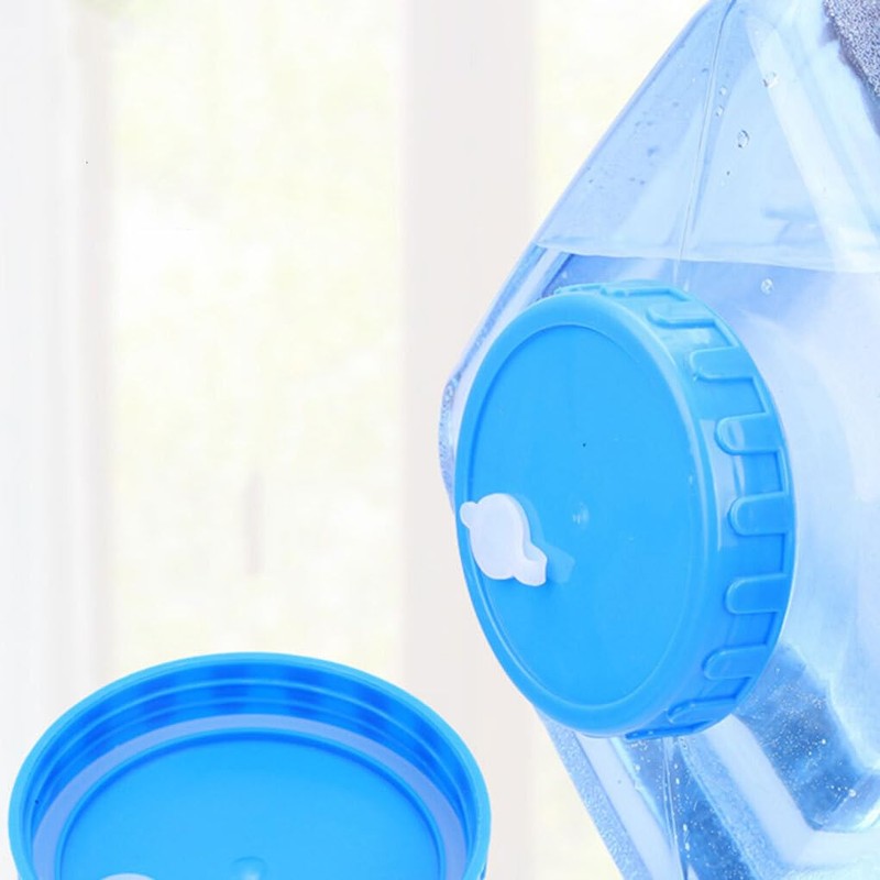 tieedhfu Collapsible Water Bottle For Camping Heat-resistant And Non-deformable Easy