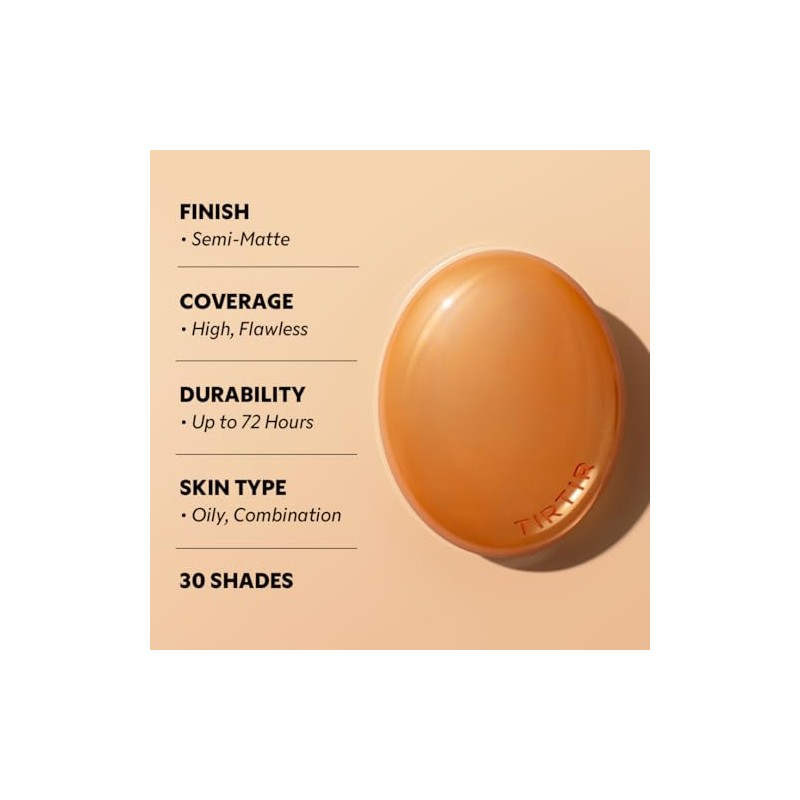 Tirtir Tamaño Mini Base Maquillaje Filtro Mask Fit Acabado Semimate
