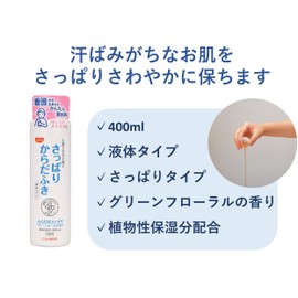 Havinas Refreshing Body Wipes, Liquid Type, 13.5 fl oz (400 ml)