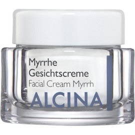 ALCINA Myrrh Face Cream - 1 x 50 ml - Provides particularly dry skin areas
