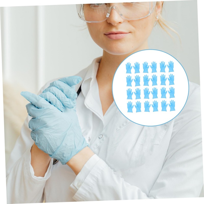 Angoily 100pcs High-elastic Cleaning for Home Use Powder- Comfortable Breathable