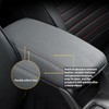 AOMSAZTO Light Gray Console Covers for 2013-2018 Subaru Forester Armrest