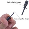 Alwonder Hackle Pliers for Fly Tying 10PCS, 8 Fly Hook