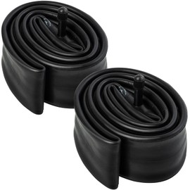 YucSCM 2-Pcs 24 inch Bike Tubes 24X2.125/2.25/2.35/2.40 ETRTO 57/62-507 AV32mm Schrader Valve 24" Bicycle Tubes Compatible with 24x2.125 24x2.25 24x2.35 24x2.40 Bike Tyre Tubes