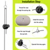 Garage Tennis Ball Parking Aid, Parking Guide System for Car