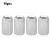 M8 Coupling Nut, Akozon 10pcs M8 Long Rod Nut Threaded