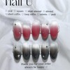 Gradient Magnet Handmade Nail Tips - Stiletto / 그라데이션 자석