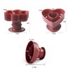 ULTECHNOVO 3Pcs Donut Mold Versatile Plastic Moulds for DIY Desserts