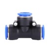 35Pcs OD 4/6/8/10/12/14/16mm Air Hose Pneumatic 3 Way Tee Union
