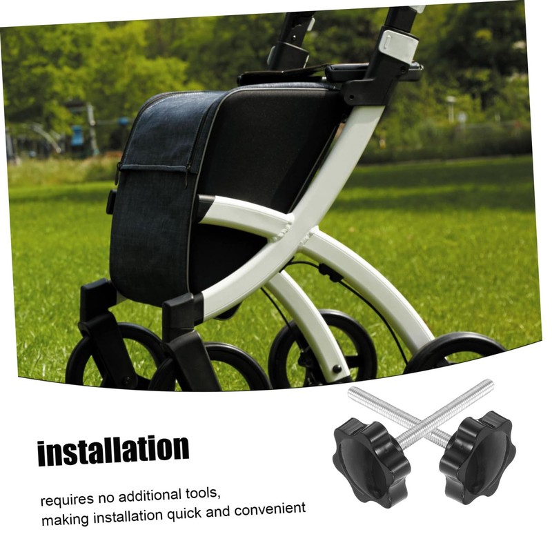 Healvian 1set Walker Replacement Knobs Pad for Enhanced Stability Drive