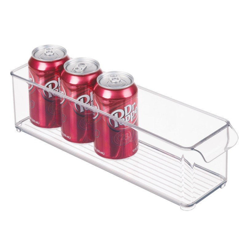 iDesign Stackable Fridge Storage Bin with Handle - Fridge and