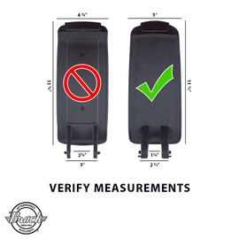 Brock Replacement Black Leatherette Center Console Lid Armrest Cover Compatible with A4 RS4 S4 Sedan & Wagon 8E0864245T1MX