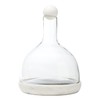 Santa Barbara Design Studio Table Sugar Marble and Glass Wine