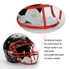 Football Visors Football Helmet Visor with Clips Scratch Resistant Visor