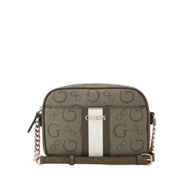 GUESS Factory Brecken Logo Mini Crossbody, Olive