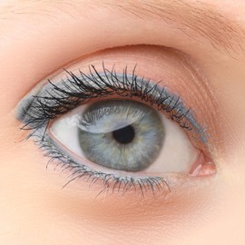 Cosline Kohl and Eyeliner No. 115, Colour: Ocean (Light Blue Grey), Smudge-proof and Waterproof, Soft Application, Strong Pigmentation, Vegan, Made in Germany