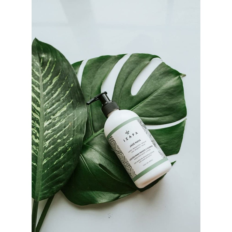 IZAPA Jade Maya Jabón Líquido para Manos 300ml con Aceite