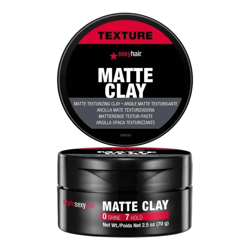 Arcilla Texturizante Para Cabello Sexyhair Matte Clay 70 Gr