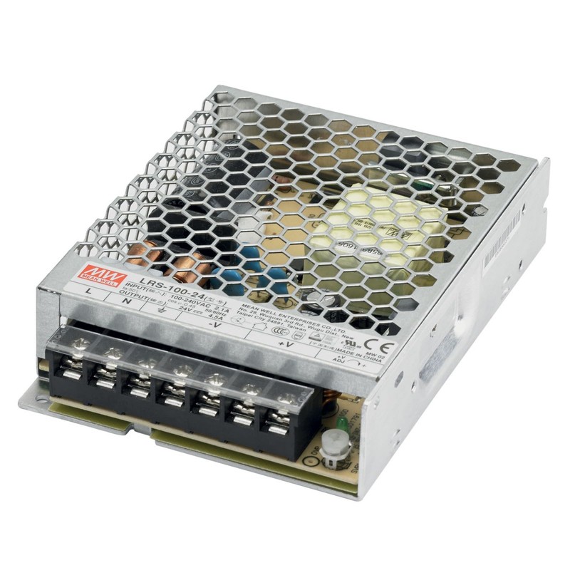 Switching Power Supply 108W 24V 4,5A ; MeanWell LRS-100-24 ;