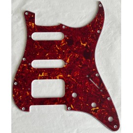 Unbranded New Great-For Fender US Stratocaster HSS 11 Screw Hole Guitar Pickguard Red