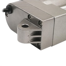 Progressive Automations 24V Industrial Mini Linear Electric Actuator - 8" Stroke, 330lbs Force with Hall Effect, Stainless Steel Rod, Brushed DC Motor, Durable Stroke for Marine, Automation, Robotics