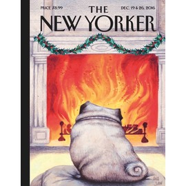 New York Puzzle Company - New Yorker Yule Dog Mini - 100 Piece Jigsaw Puzzle