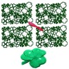 Ja'Cor St. Patrick's Day Kitchen Decorations– 4 Green Reusable Shamrock