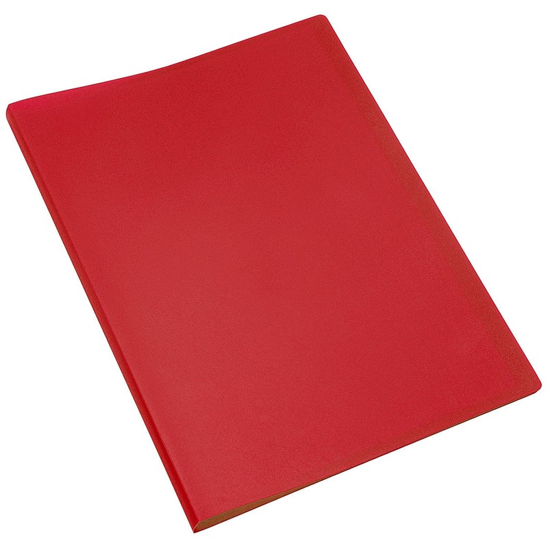 Q Connect 10-Pocket Display Book - Red