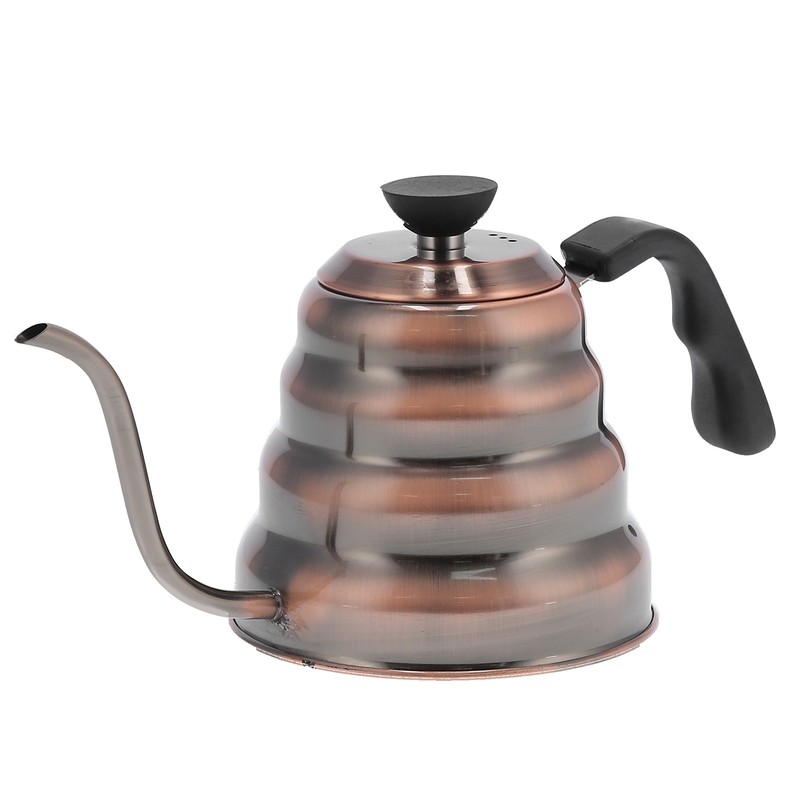 Coffee Pot 304 Stainless Steel Seamless Welding Technology Antirust Gooseneck