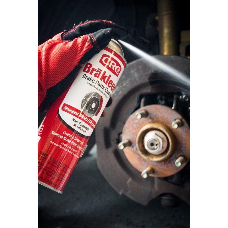 CRC Brakleen 1003706 Brake Cleaner Spray Non-Flammable, 19 oz, [12