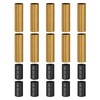 PATIKIL 3" Tall Candle Covers Sleeves, 10Pcs Metal E12 Chandelier