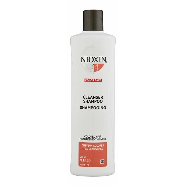 Nioxin System 4 Shampoo Cleanser 16.9 oz 500 ml.